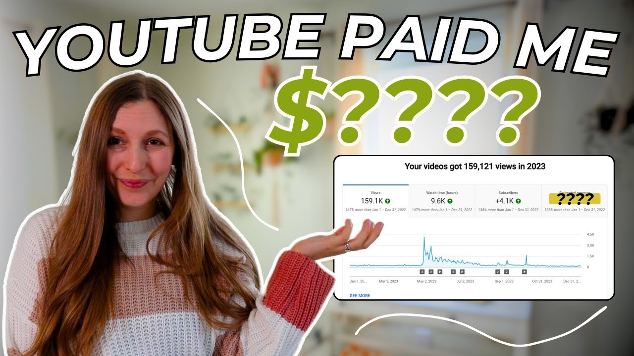 How Much YouTube Paid Me In 2023 With 10k Subscribers / 2023 Income ...