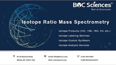 Isotope Ratio Mass Spectrometry - How to Identify Isotopes-  Isotopes and Mass Spectrometry