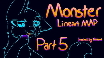 "Monster" Lineart MAP || Pt. 5
