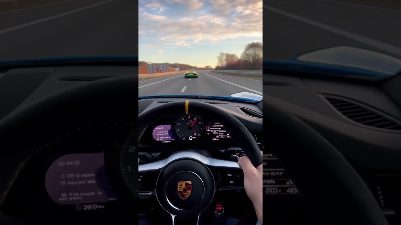 POV Porsche 911 Road Drive