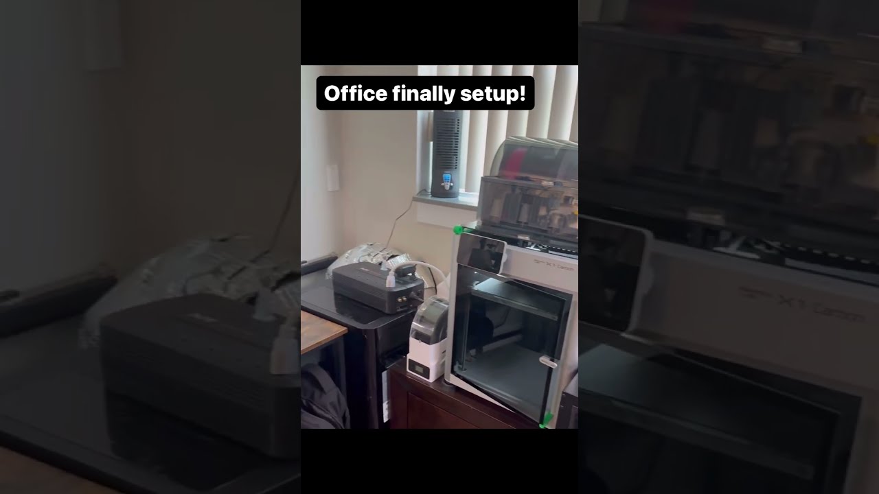 Office Finally Setup Officespaces Makerspace Maker Workshop Diy