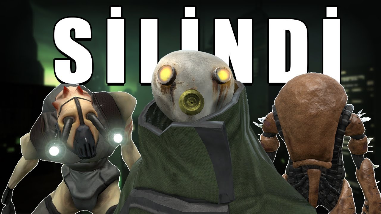 Half Life 2'nin Silinen Düşmanları!