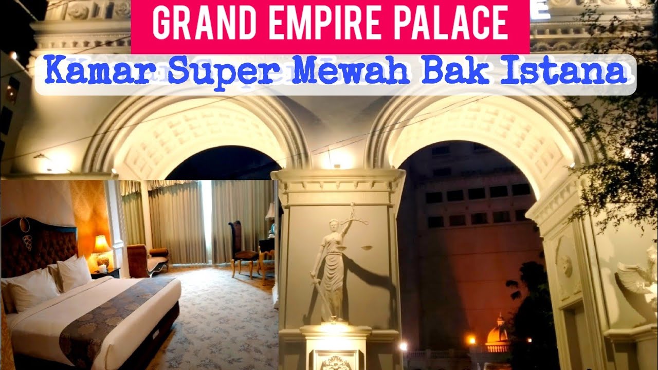 Hotel Grand Empire Palace Surabaya ! Bangunan Super Mewah Mirip Istana