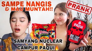 PRANK AUREL SAMYANG 2X + PAQUI ! SADIIIS!! MATI KEPEDESAN!