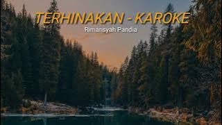 lagu karaoke terhina kan