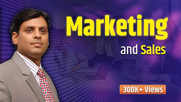 Difference between Marketing and Sales by Prof. Vijay Prakash Anand
