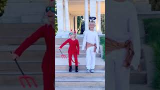 DIY Angel & Devil Halloween Costume- City Threads Kids