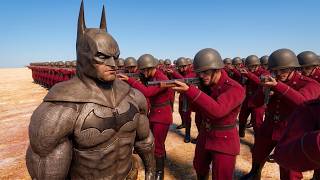 10.000 Asker Vs Batman Ultimate Epic Battle Simulator