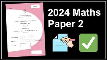 Instant Answers! 2024 Maths Higher Level Paper 2