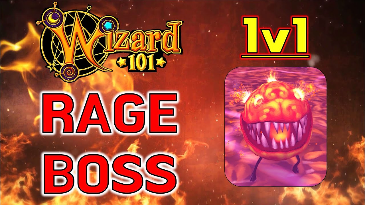 Wizard101 - Beat RAGE Easily! (Solo Boss Guide)