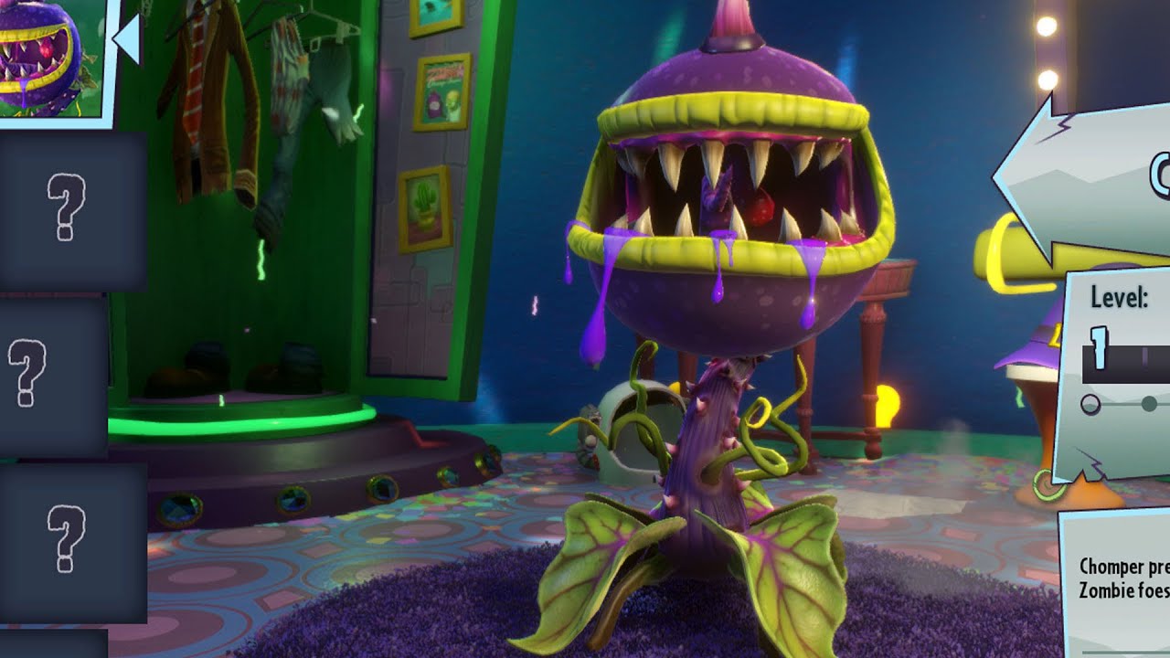 Plants vs Zombies Garden Warfare 2 Chomper Free Roam