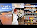 last days in syd ✈️ moving out 📦 packing for europe, white fox hq + convenience store mukbang 🇰🇷