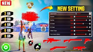 Free Fire Auto Headshot Trick 2026 Sensitivity | 2gb, 4gb, 6gb Ram Headshot Sensitivity Setting screenshot 4