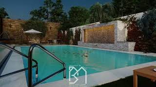 Romantik Swimming pool Lighting ( lumion 11)