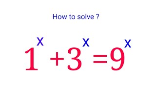 Nice Mathematics Equation Solving ✍️ Find the Value of X in this Exponential Problem ✍️