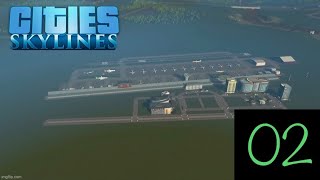 Cities Skylines - Noyou City: BUILDING AN AIRPORT (Commentary Included)