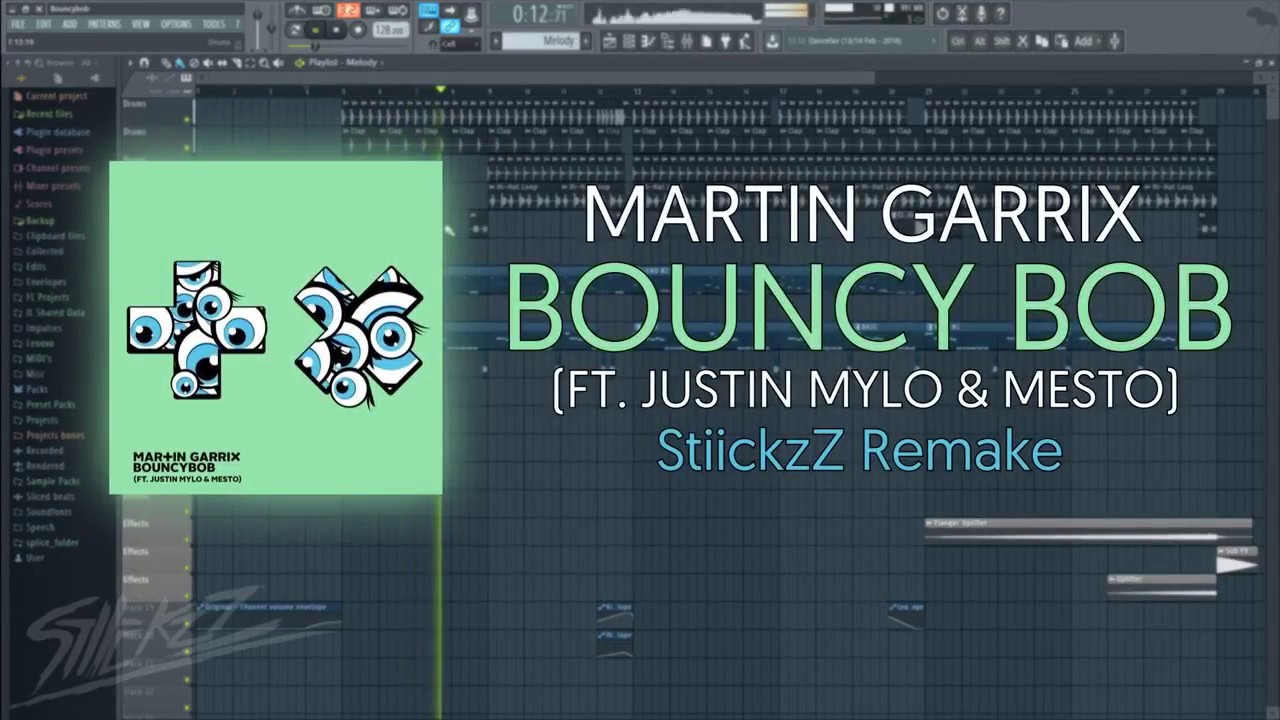 Martin Garrix   Bouncybob feat  Justin Mylo & Mesto  (FL Studio Remake StiickzZ)