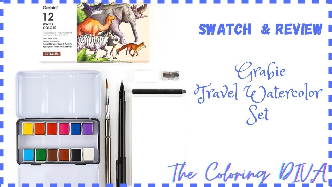 grabie watercolour paints review 🎨 the best travel set yet? 