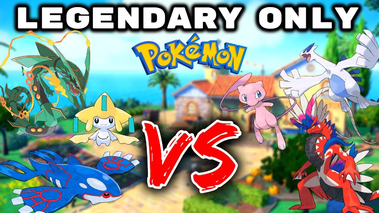 We Only Catch Random Legendary Pokemon... Then We FIGHT! - YouTube