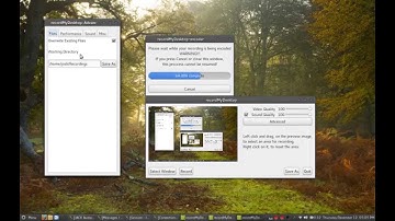 (Re-upload) Linux Tutorial: Recording using gtk-recordMyDesktop