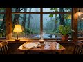Chillleaf Café | ☔🎶Soothing & Comfortable Lofi Music— Relaxing and healing with the sounds of nature