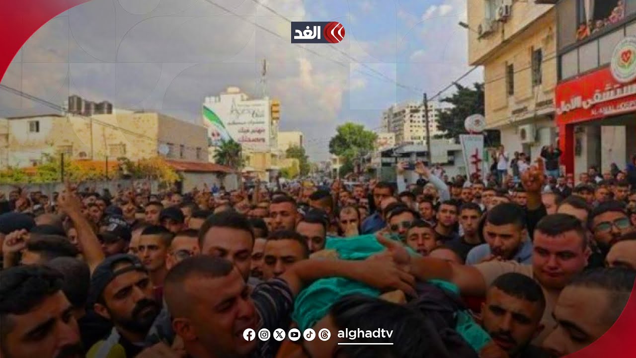 كاميرا الغد ترصد تشييع جثمان الشهيد محمود الحروب في دورا جنوب الخليل