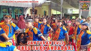 JANTURAN FULL - EBEG SURYA NDADARI - LIVE BOJONG KLAPAGADING WANGON