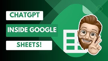Maximise Your Productivity with ChatGPT: The Ultimate Google Sheets Add-On!