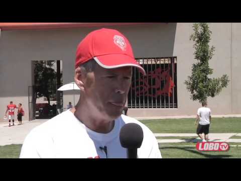 football score 2013 Lobo Football | Coach Bob Davie: Post-Practice Press Conference