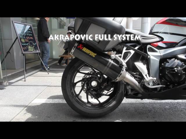 ＢMＷ　Ｋ1300sアクラボビッチマフラー K1300S Akrapovic Exhaust - YouTube