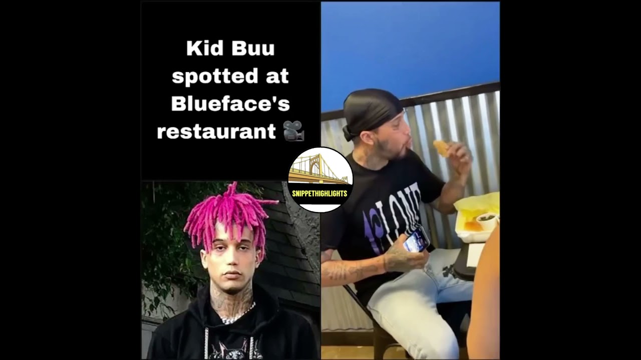 Kid Buu Spotted At Blueface’s Restaurant 🎥