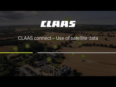 CLAAS connect – Use of satellite data