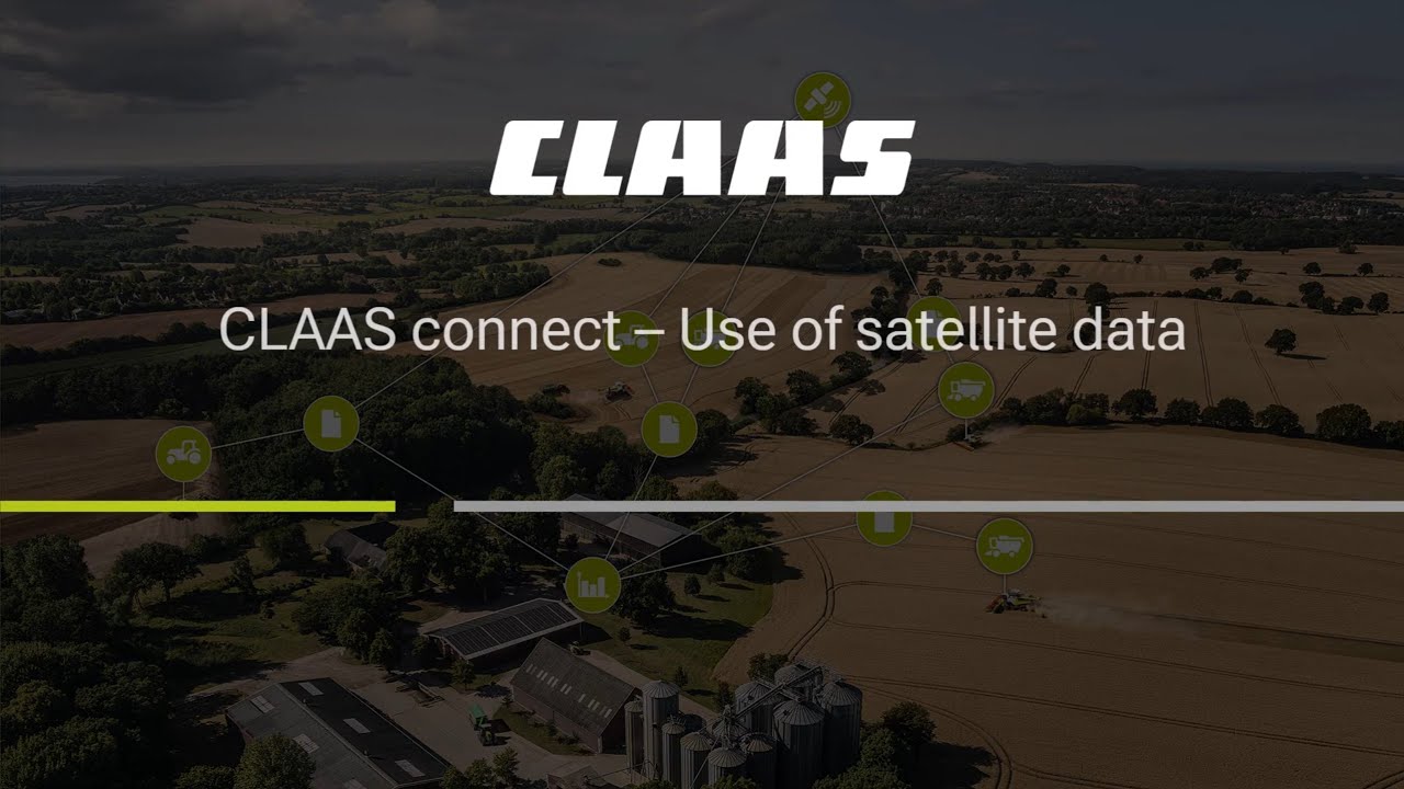 CLAAS connect – Use of satellite data
