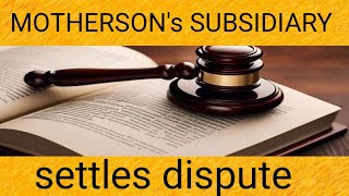 Motherson Big Update: SMR Hyosang Settles Korean Sub-contractor Dispute(@NIVESHKARE83)