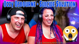 #reaction To Ozzy Osbourne - Suicide Solution Live 1989 | THE WOLF HUNTERZ Reactions