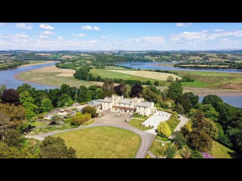 A tour of Pentillie Castle in Cornwall with current owner & custodian Sammie Coryton