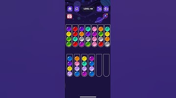 Level 164 - Ball Sort - Color Puzzle Master