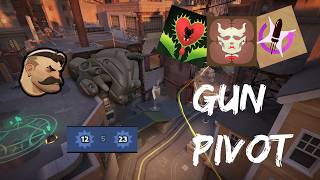 Trying out a late gun pivot build on Lash for the first time
