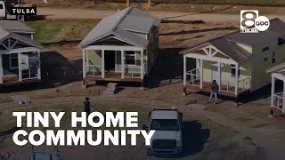 Move in date approaching for Tulsa's tiny home community screenshot 1