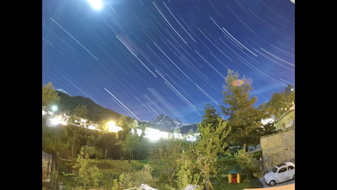 GoPro Hero 5 Star Trails Italy YouTube