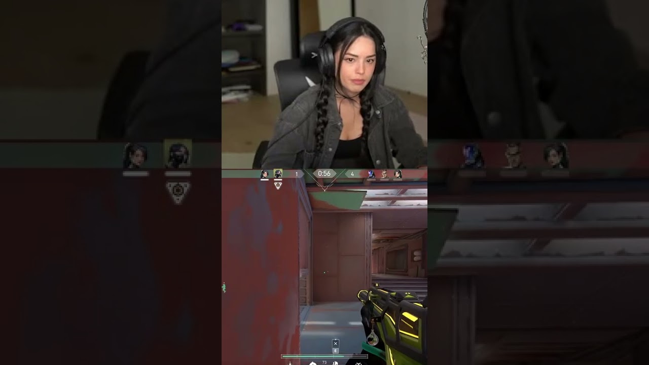 Valkyrae dies to fall damage TWICE