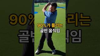 아마추어 90%가 모르는 백스윙 골반 움직임