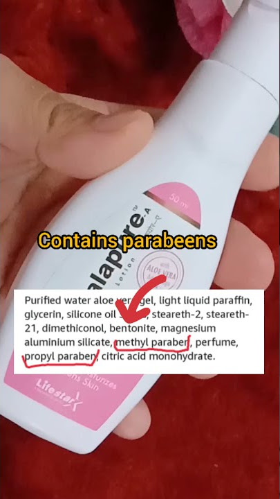 Skin Care Products with PARABEENS #shorts #youtubeshorts #skincare
