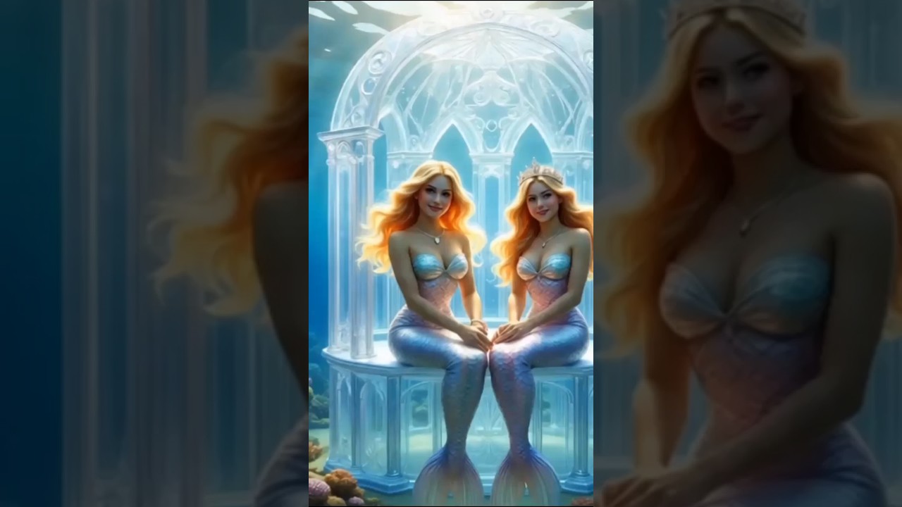 🌊💎 Royal Mermaids in Harmony 🧜‍♀️👑🐚