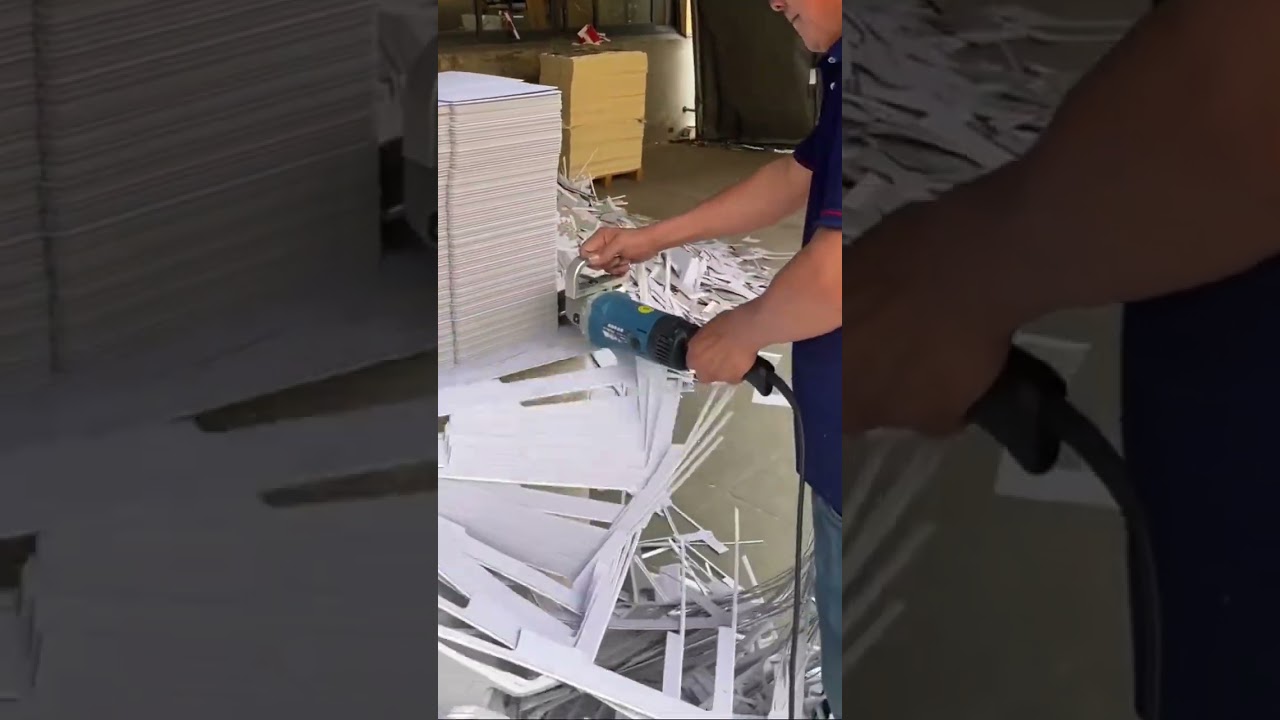 ✂️✂️✂️How to remove extra paper after die cutting?