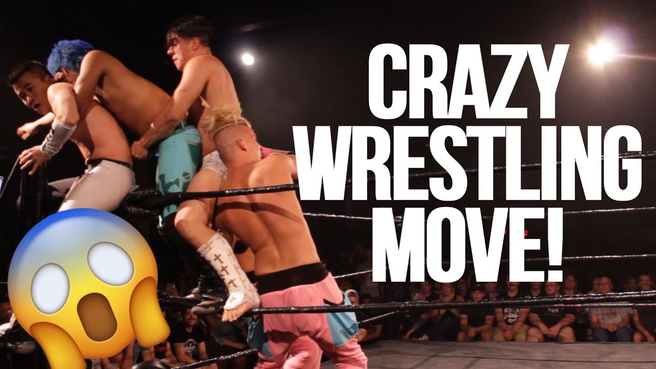 CRAZY WRESTLING MOVE!!! ECCW Ballroom Brawl X Vlog