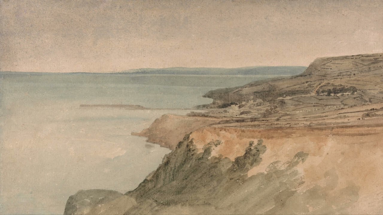 4K TV Art | Neutral Coastal Summer Landscape Art | Vintage Studio McGee | No sound