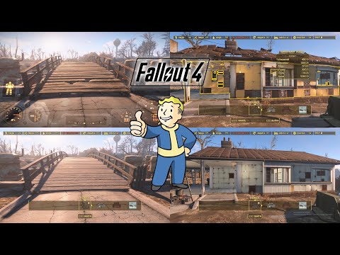 Видео: Fallout 4 - Repairable Sanctuary mod.  Отремонтировать дома и мост в Сэнкчуари-Хиллз