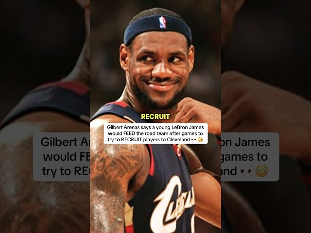 Lebron was ALWAYS playing Chess 👀 #gilsarena #lebronjames #gilbertarenas #nba #cavs