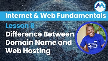 Difference between Domain Name and Web Hosting explained